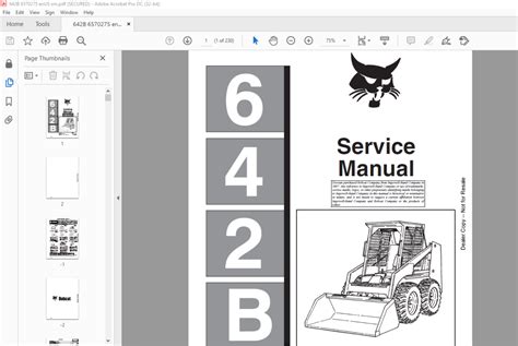 bobcat 642b skid steer tires|bobcat 642b manual pdf.